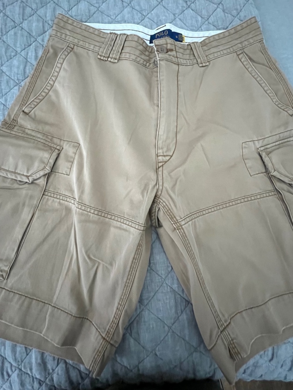 Ralph Lauren Polo Khaki Cargo Shorts